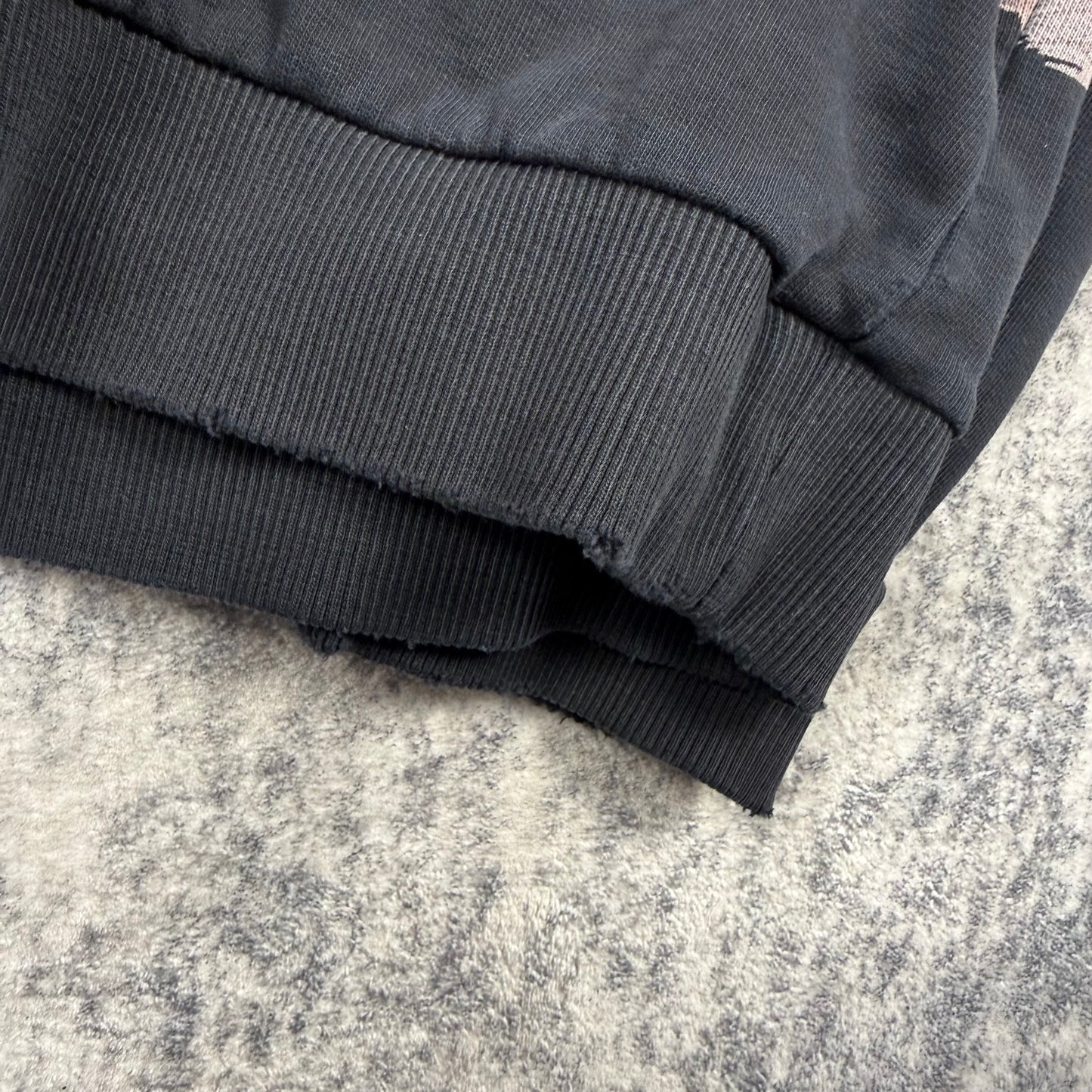 Givenchy SS15 Basketball ‘Black’ Distressed Sweatshirt