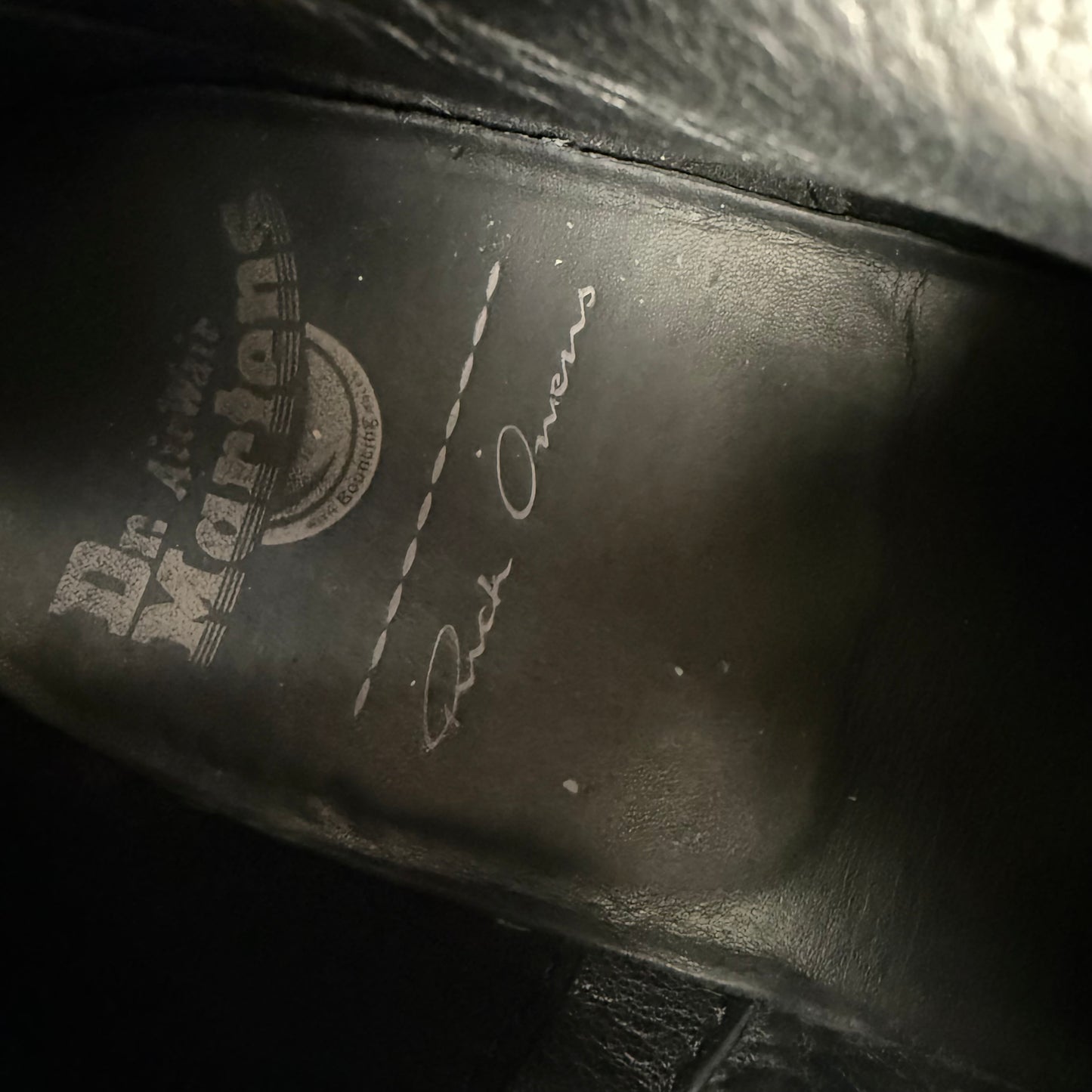 Rick Owens x Dr. Martens 1460 Quad Sole Pentagram Jumbo Lace Boots