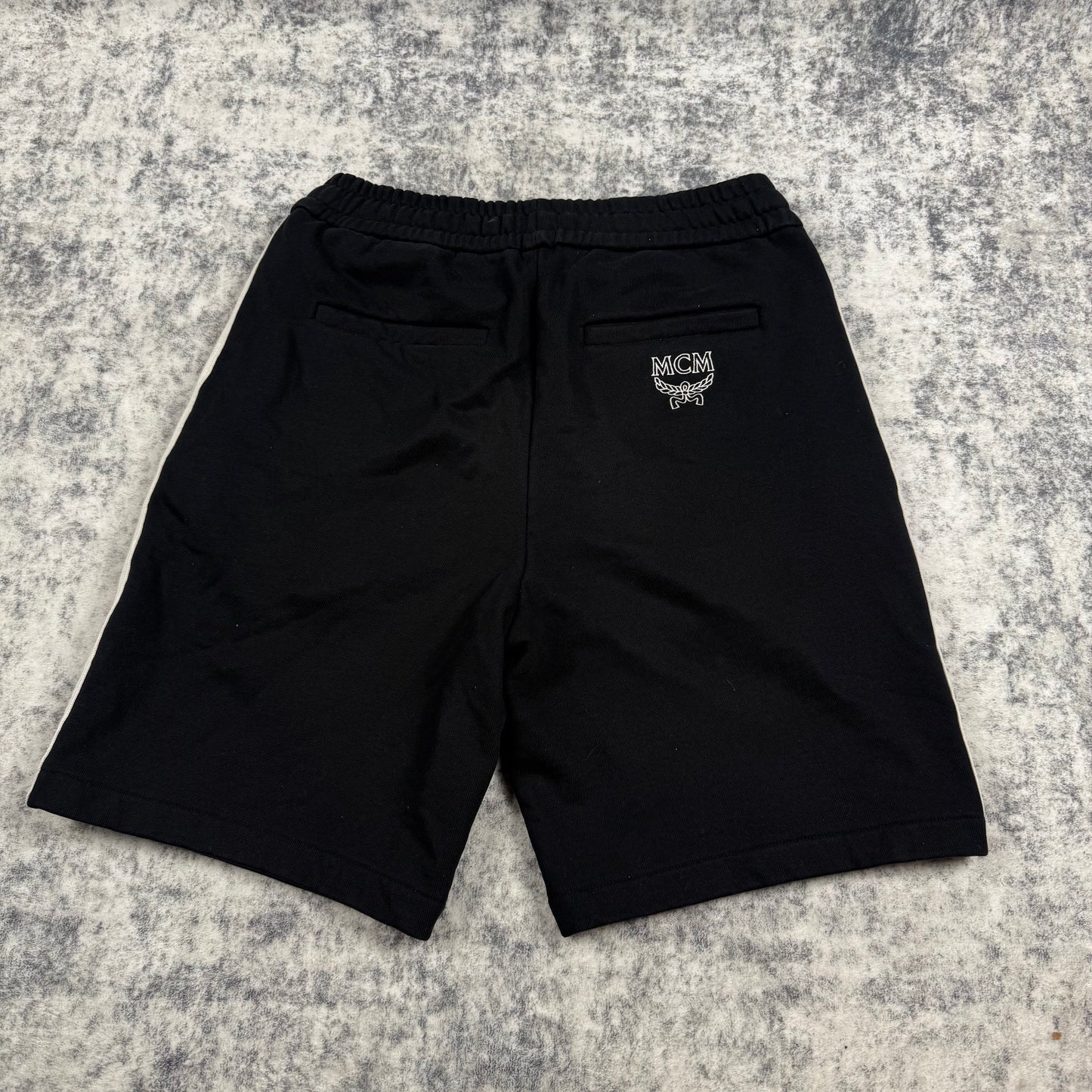MCM Classic Logo Track ‘Black’ Shorts