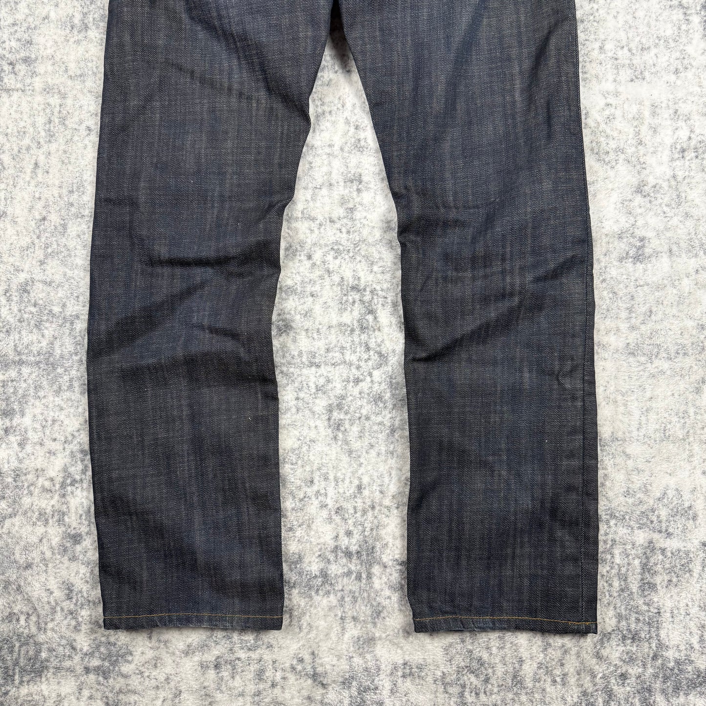 Burberry Dark Wash Straight Fit Denim Jeans