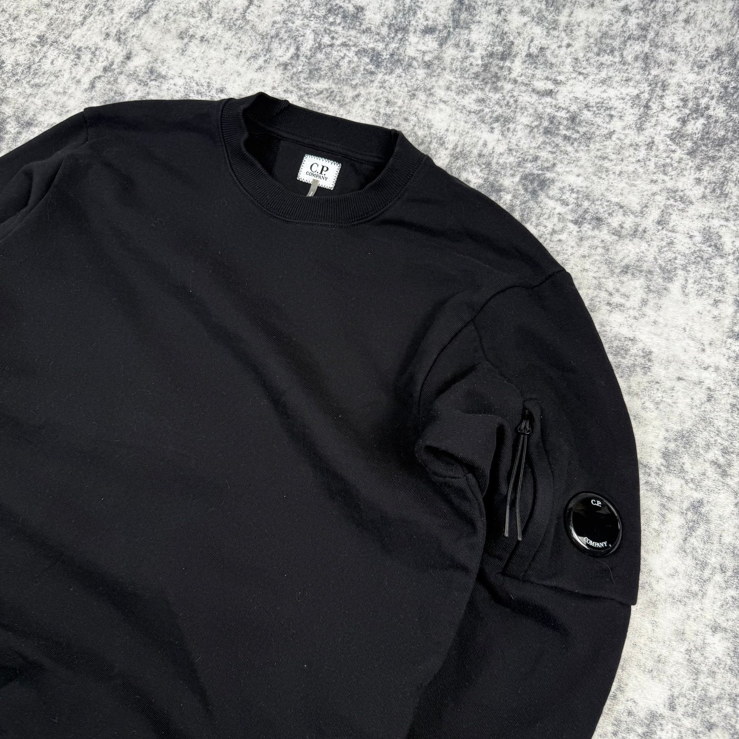 C.P. Company Lens ‘Black’ Crewneck