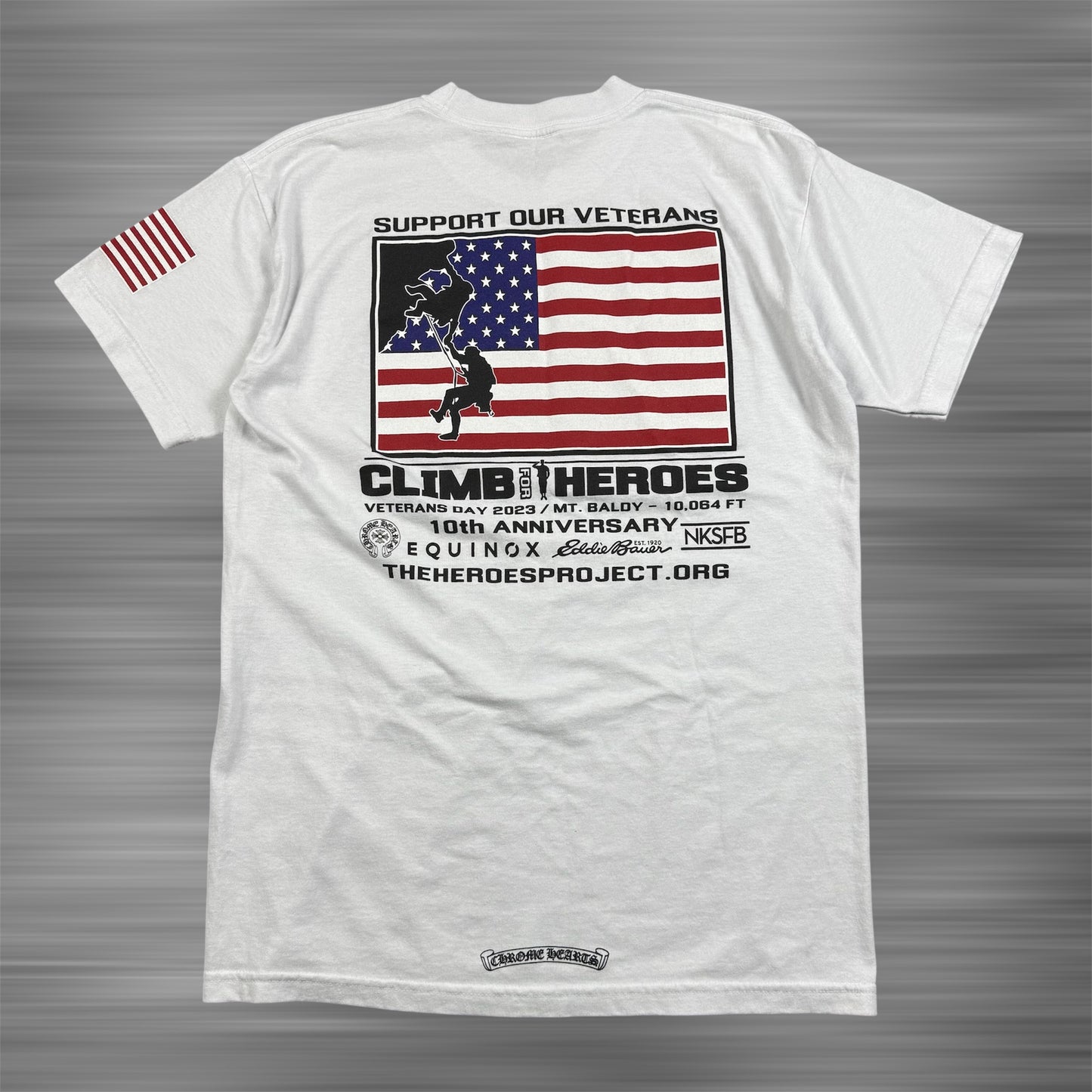 Chrome Hearts Equinox Climb For Heroes T-Shirt