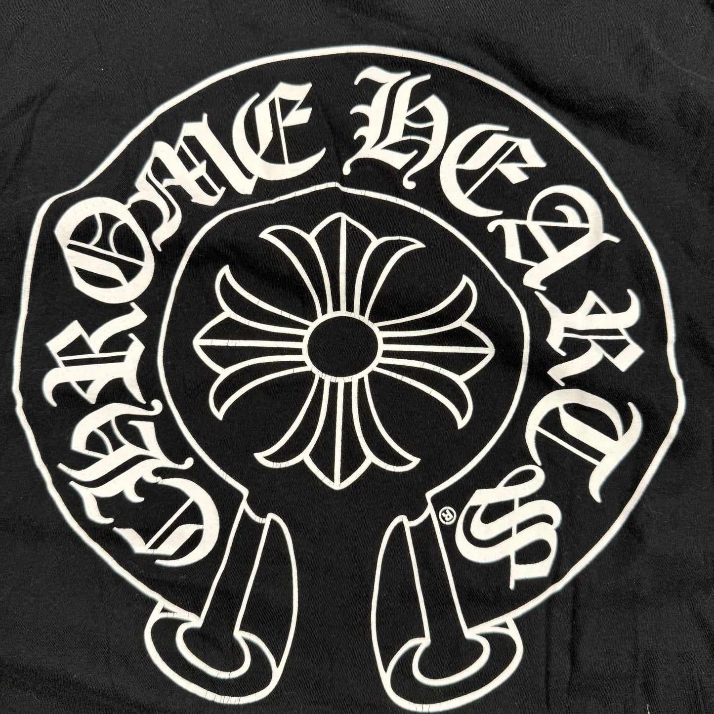 Chrome Hearts Horse Shoe ‘Black’ Logo Pocket T-Shirt