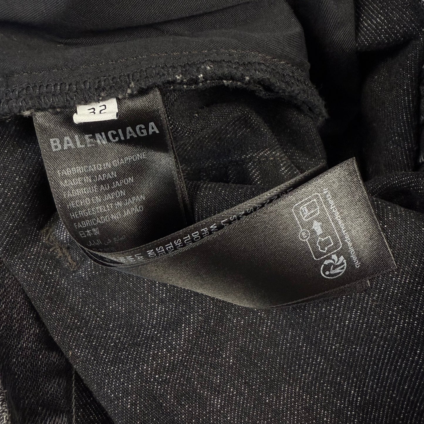 Balenciaga SS/24 Garde Robe Flared Jeans