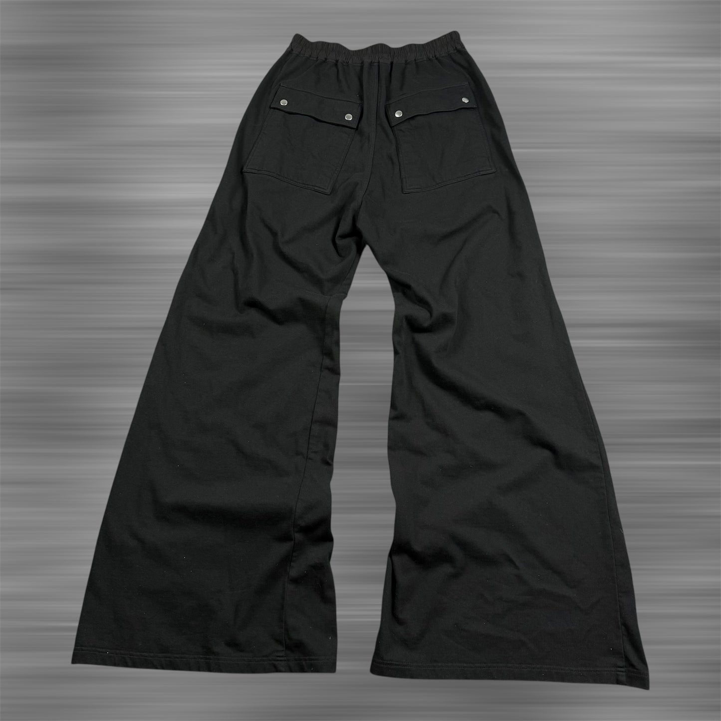 Rick Owens Flared ‘Bela’ Front Zip Sweat Pants