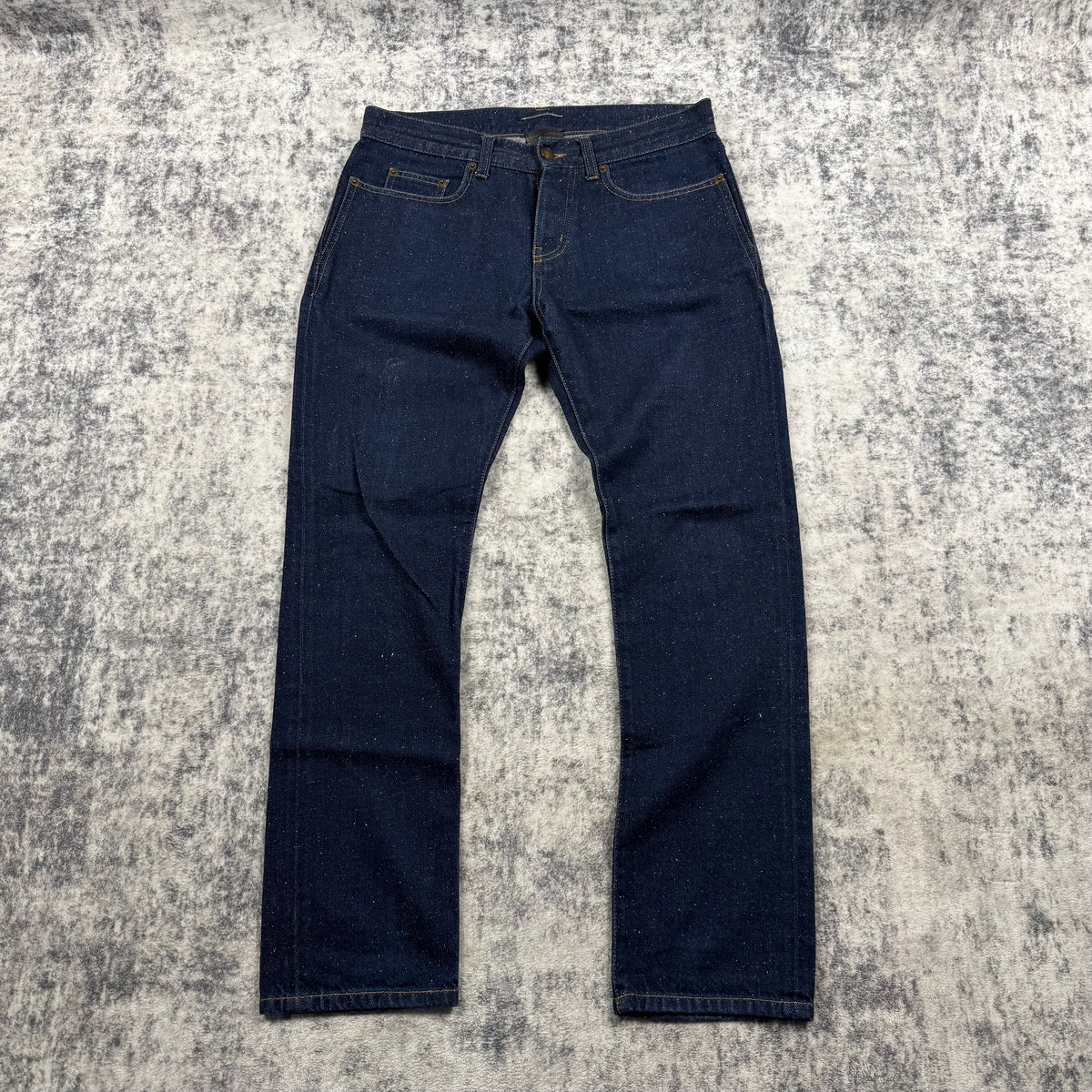 Saint Laurent Paris Étienne Dark Stonewash Denim Jeans