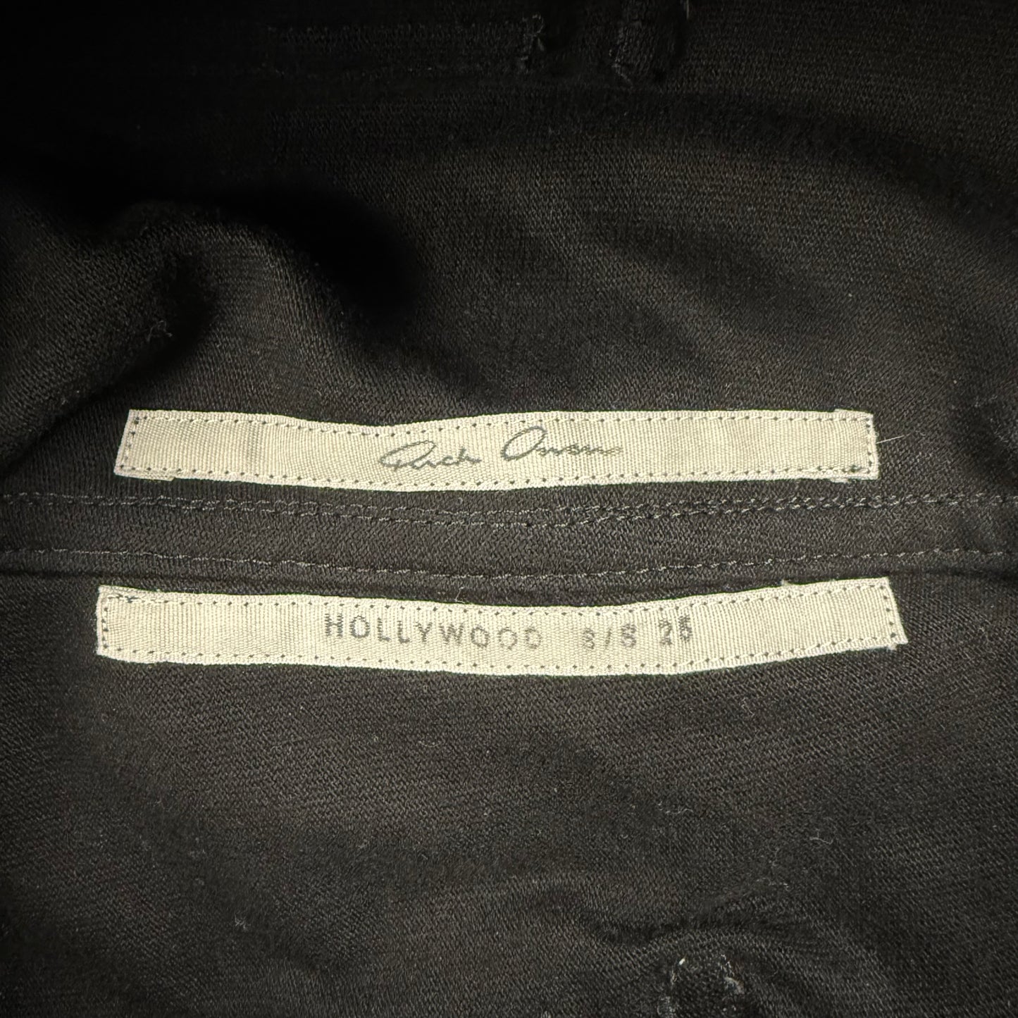 Rick Owens SS25 Mastodon Megacargo ‘Black’ Sweatpants