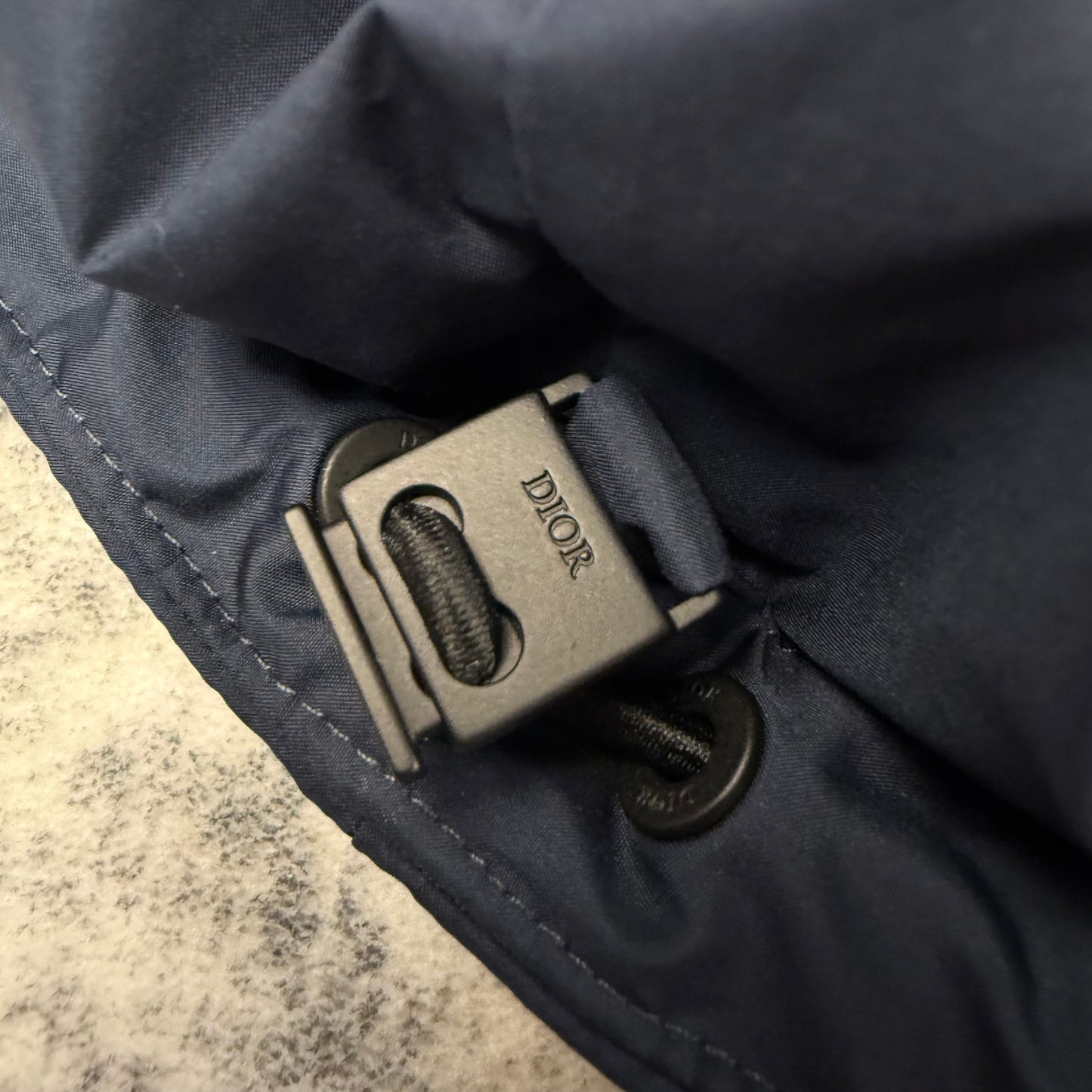 Dior CD Icon Down Puffer ‘Navy’ Jacket