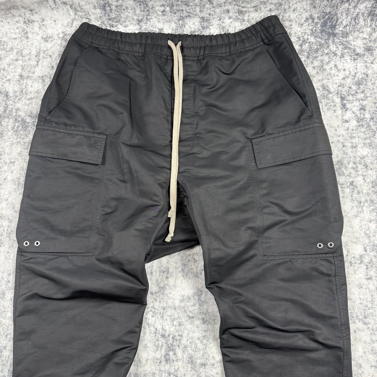 Rick Owens FW/23 Luxor Cargo Nylon ‘Black’ Pants