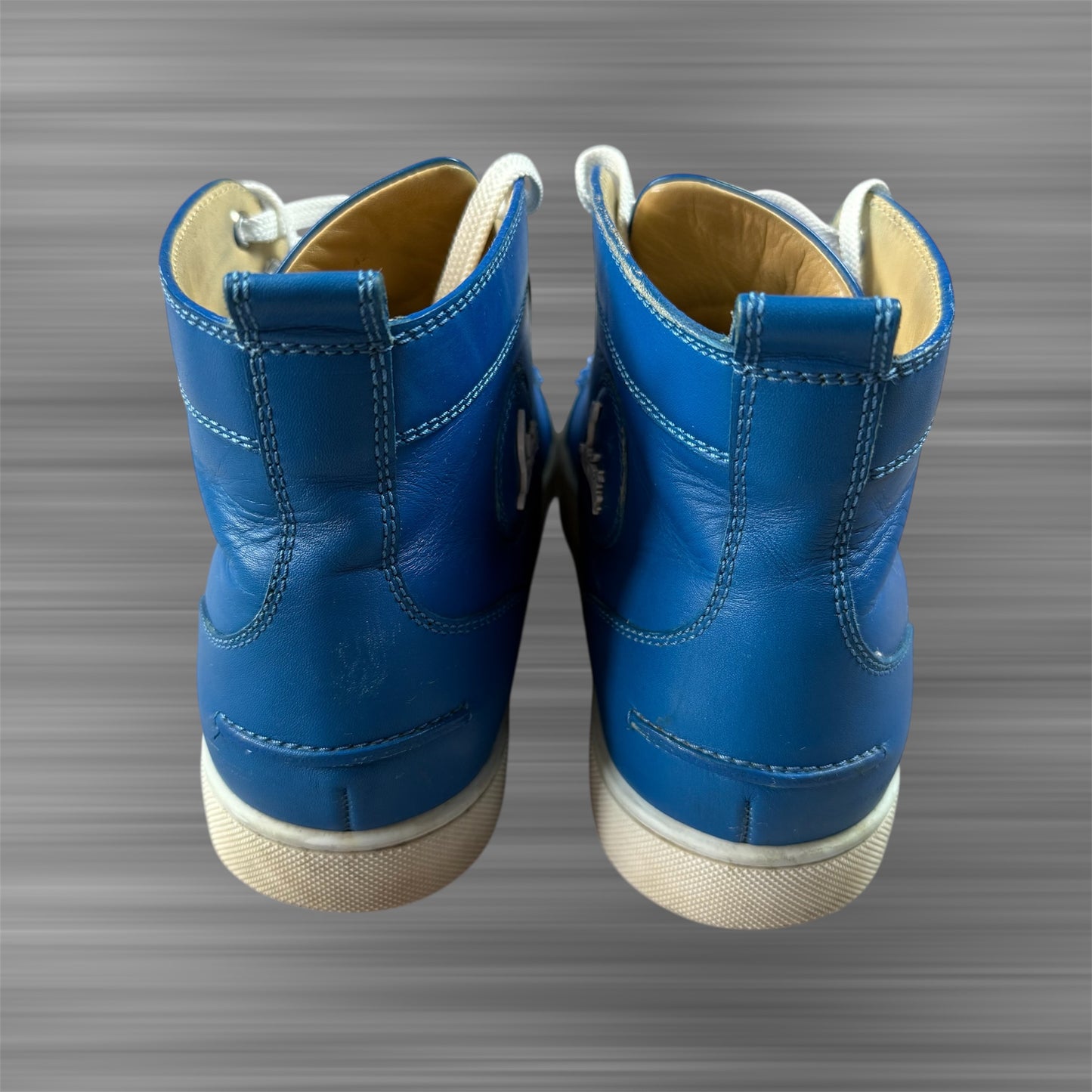 CHRISTIAN LOUBOUTIN High Top Spikes Orlato FLAT Shoes