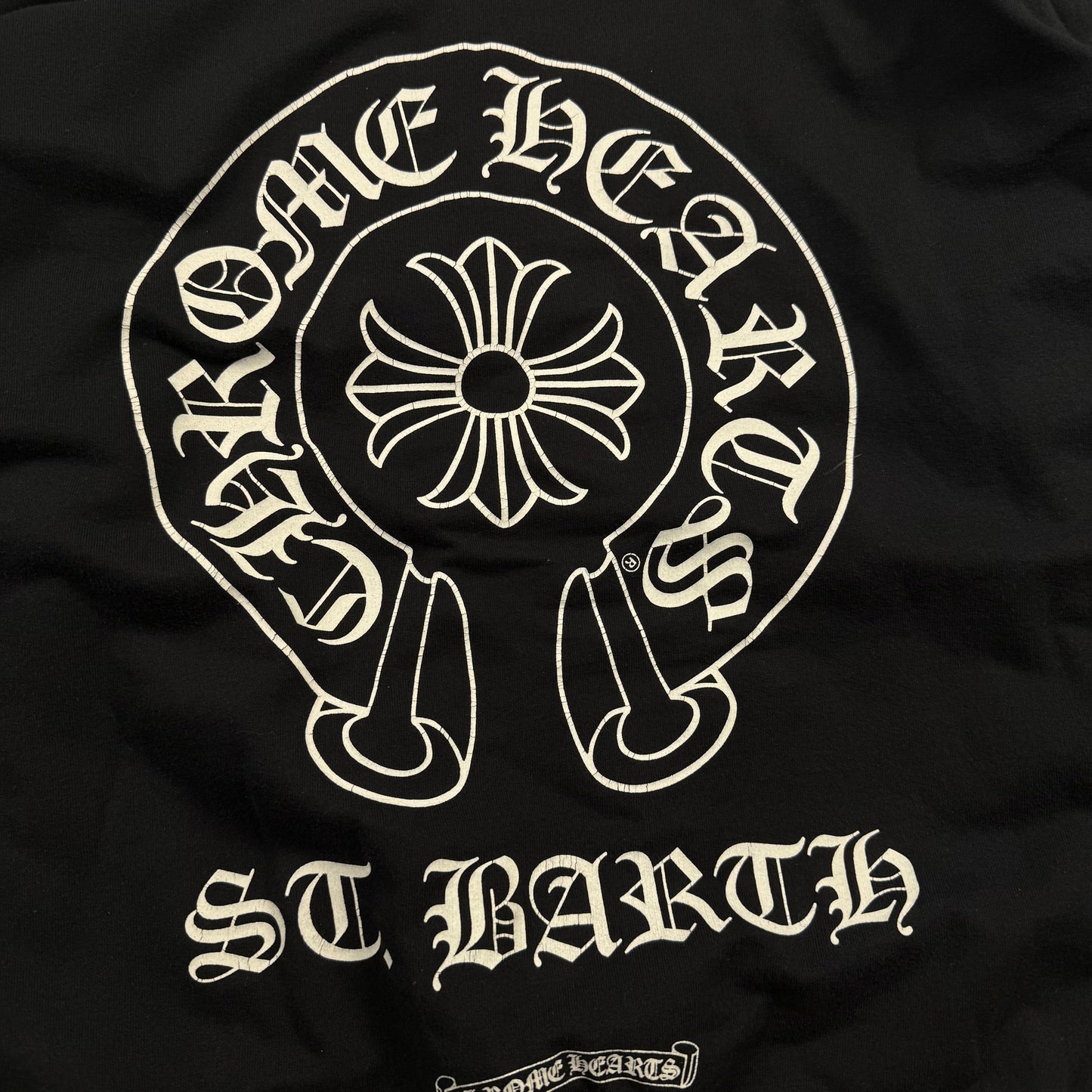 Chrome Hearts Exclusive Horseshoe St. Barth ‘Black’ Hoodie