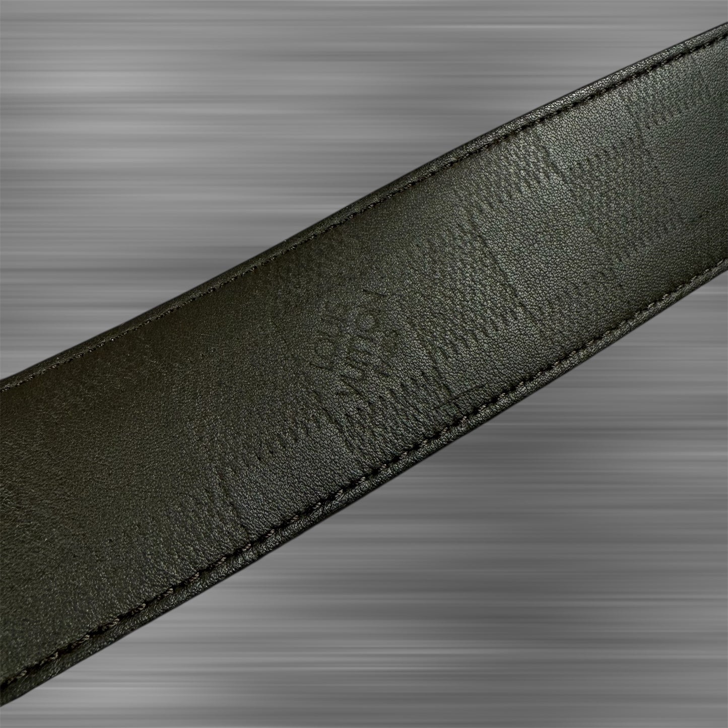Louis Vuitton Leather Monogram Reversible Belt