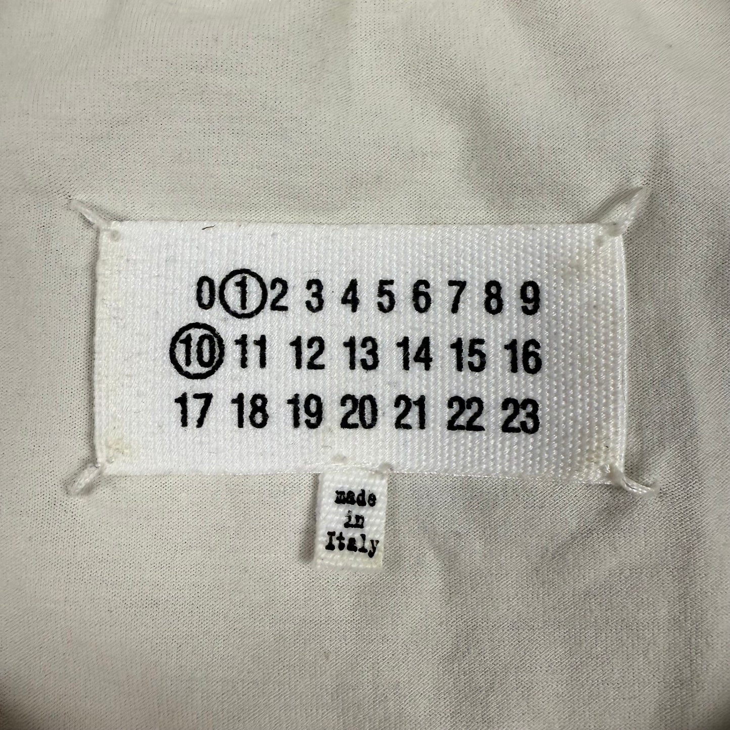 Maison Margiela Numbers ‘White’ T-Shirt