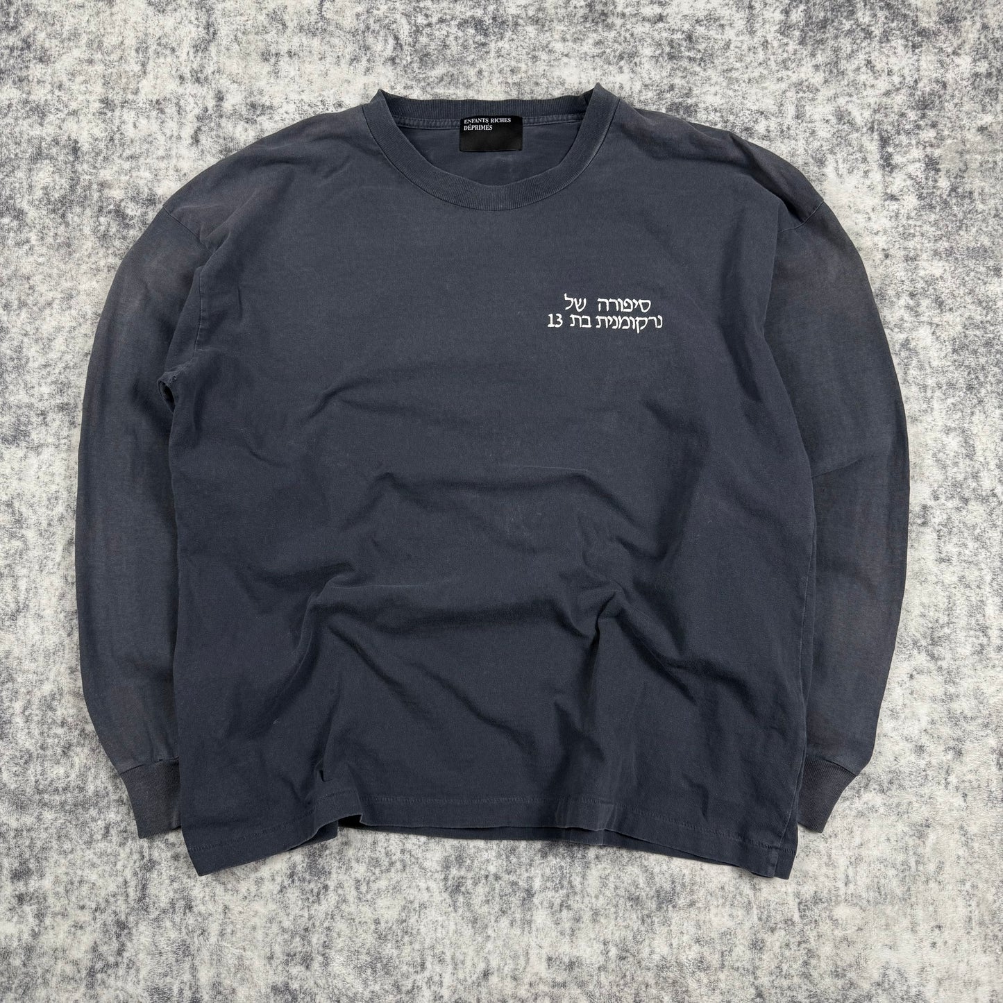 Enfants Riches Déprimés Christiane F. ‘Navy’ Long Sleeve