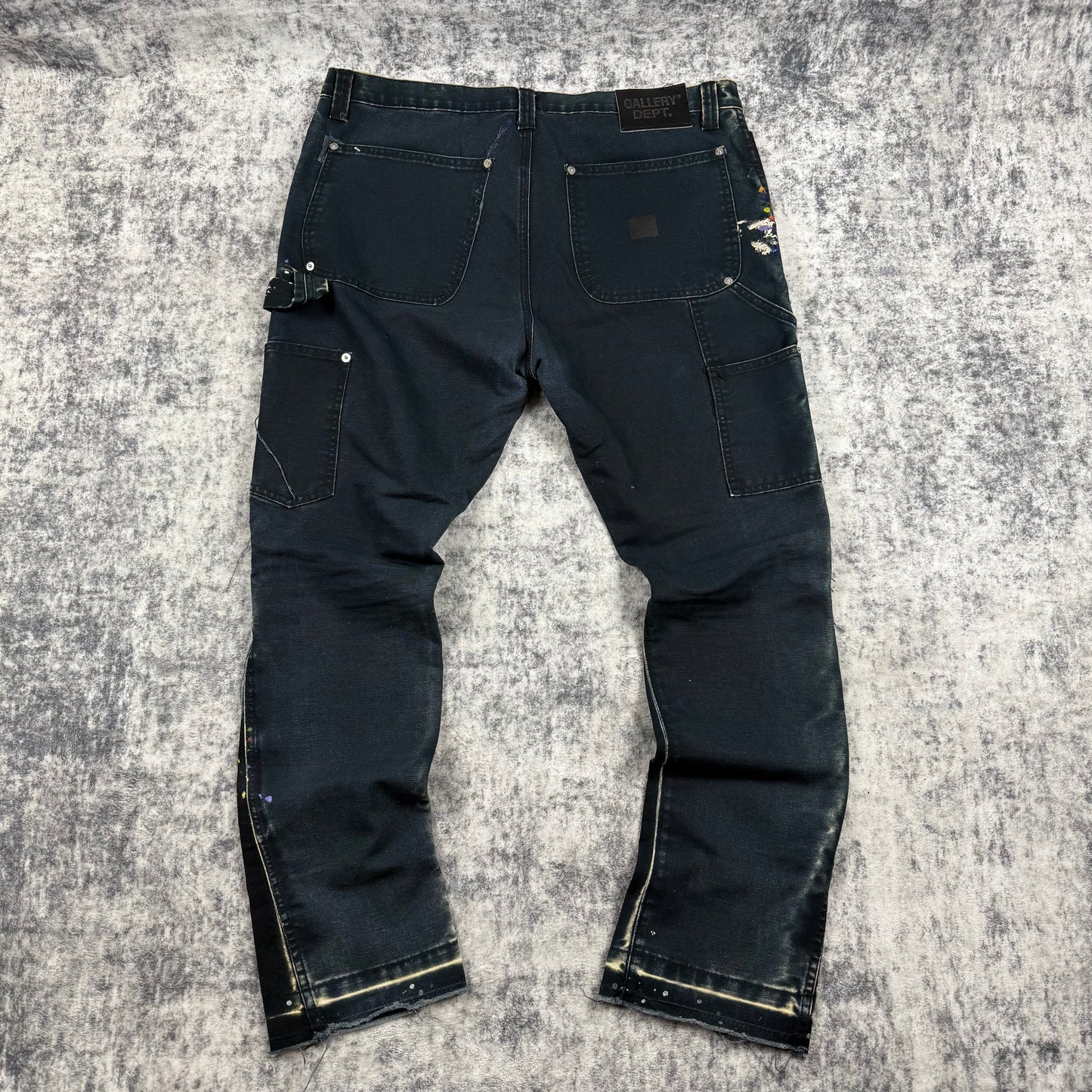 Gallery Dept. Paint Splatter LA Flared Carpenter Jeans