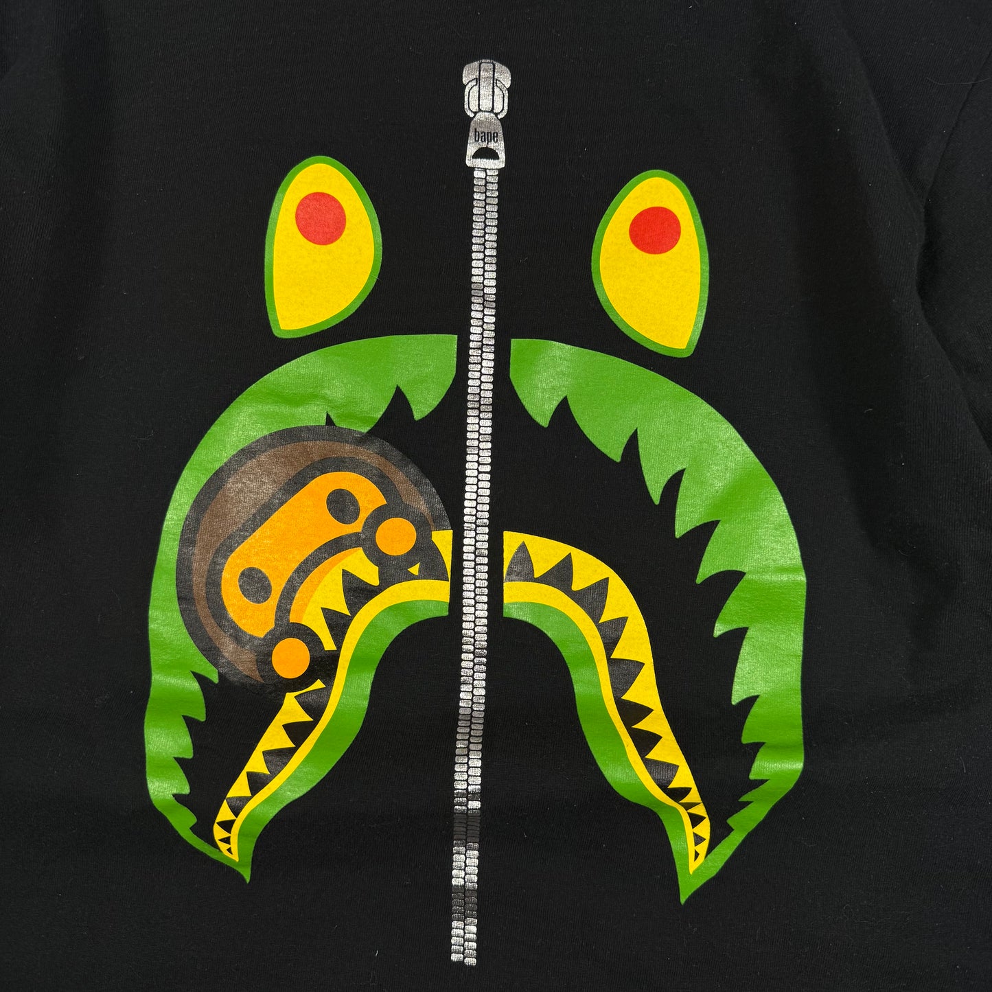 Bape 2008 Baby Milo Shark ‘Black’ T-Shirt