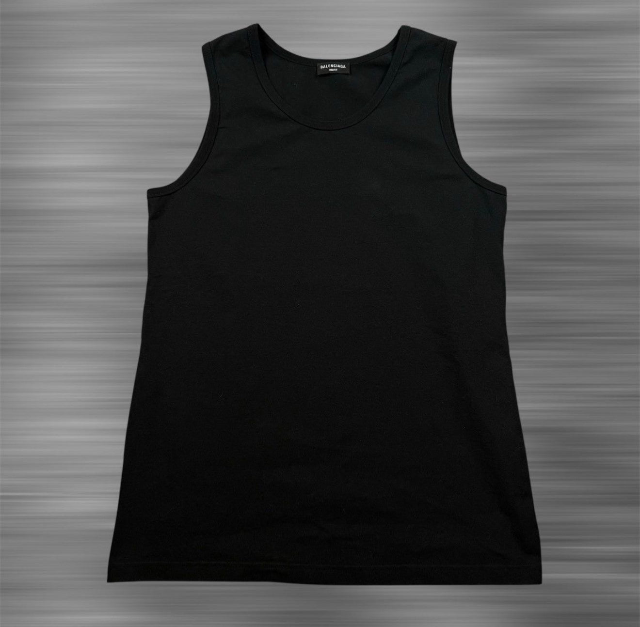 Balenciaga Black Tank Top