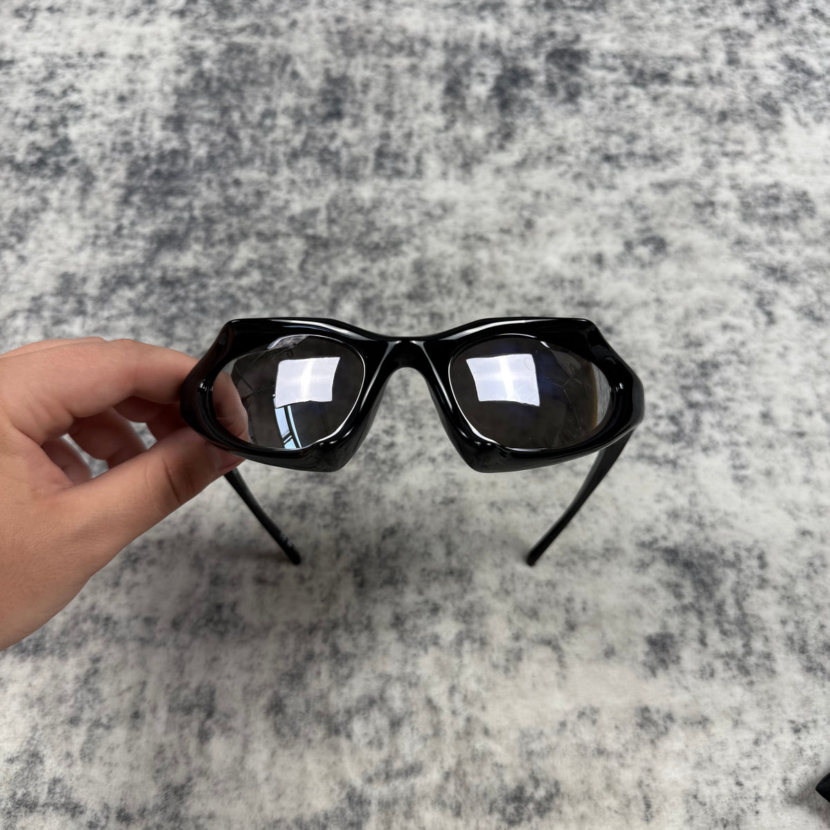 Balenciaga Runner Injected ‘Black’ Sunglasses
