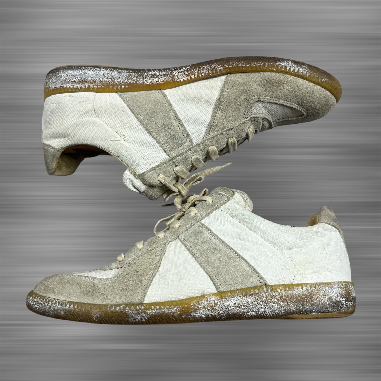 Maison Margiela GAT – White Canvas / Painted Sole