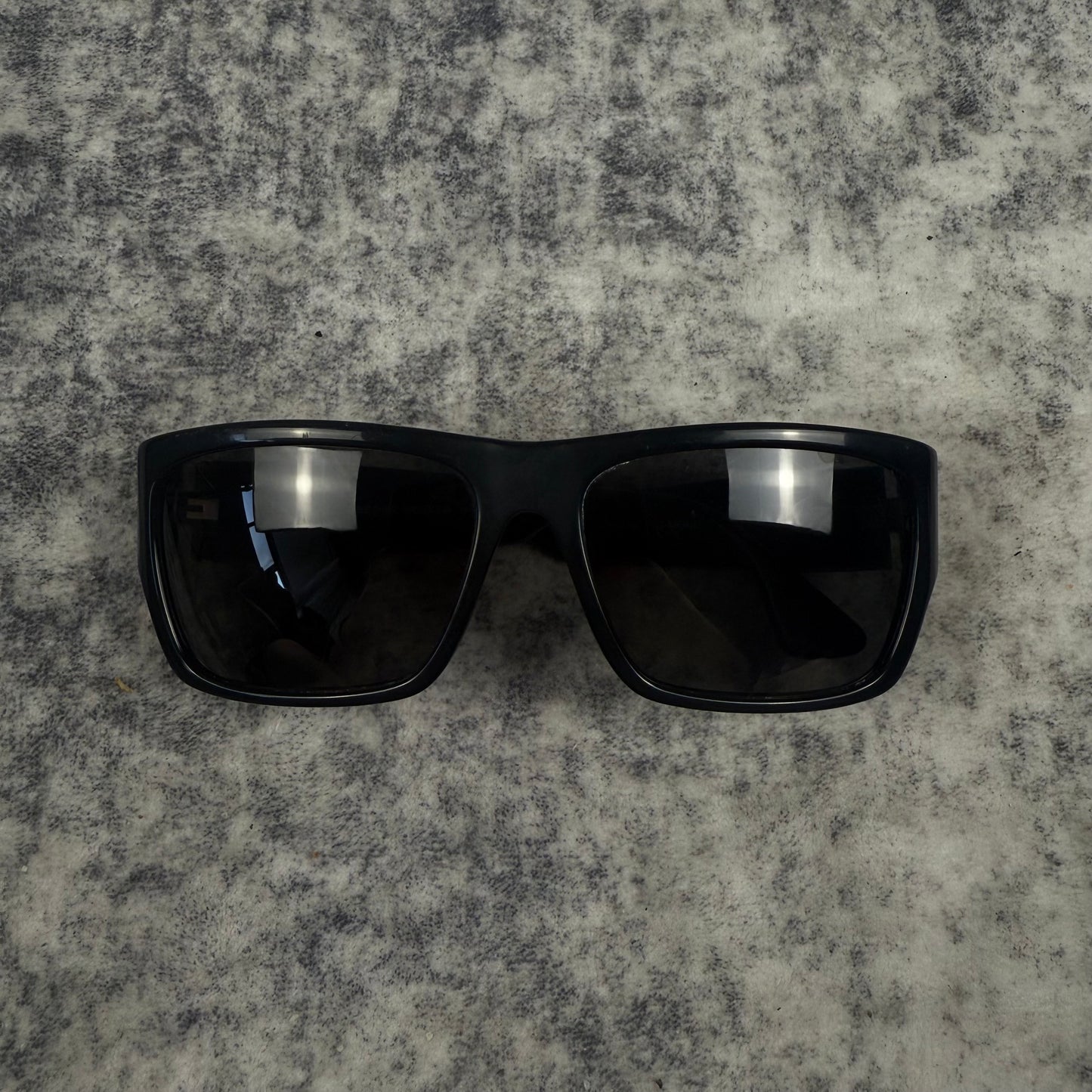 Chrome Hearts G-MONEY IV Black Silver Cross Shield Sunglasses