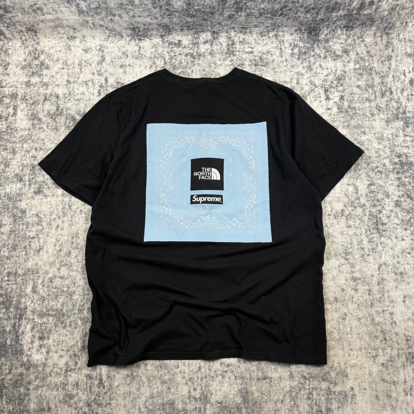 Supreme & The North Face Bandana ‘Black’ T-Shirt