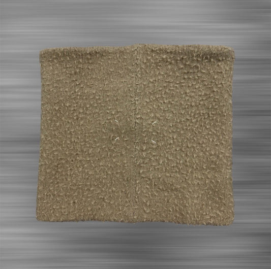 Maison Margiela Beige Gauge Piled Tube Scarf