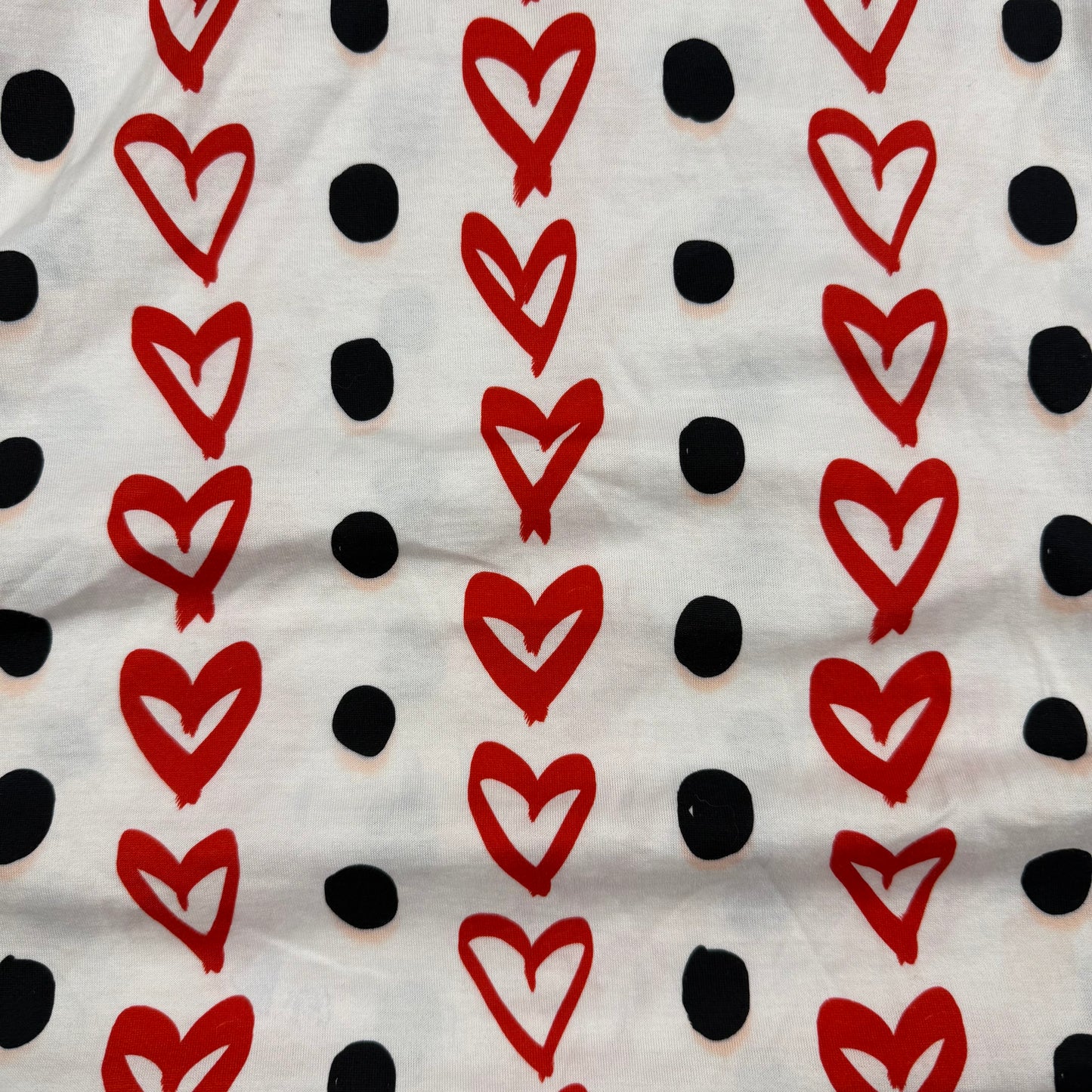 Dolce & Gabbana Heart & Polka Dot All-Over Print T-Shirt