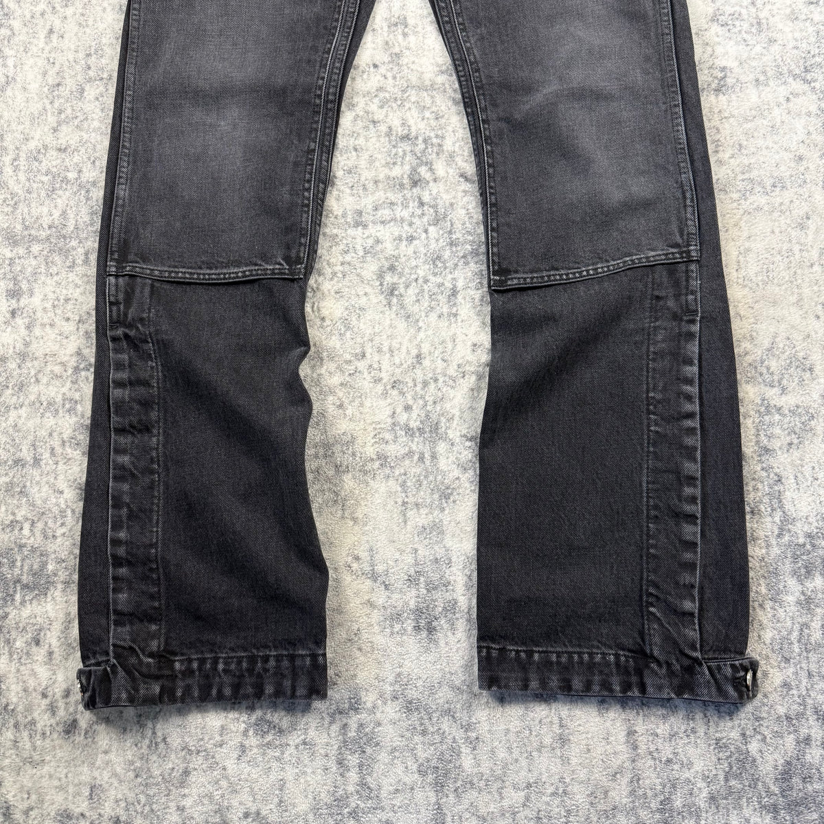 AMIRI Washed Black Carpenter Cargo Jeans