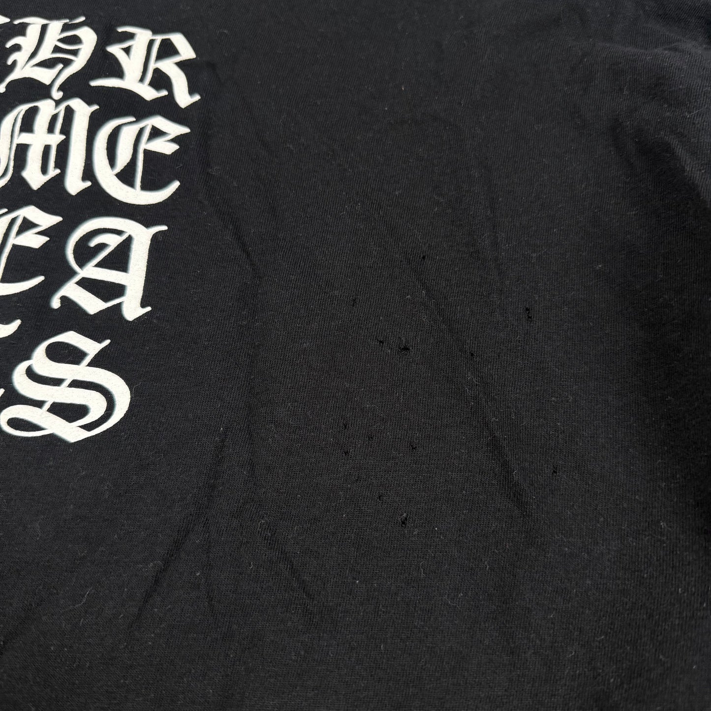 Chrome Hearts Script Logo ‘Black’ Long Sleeve