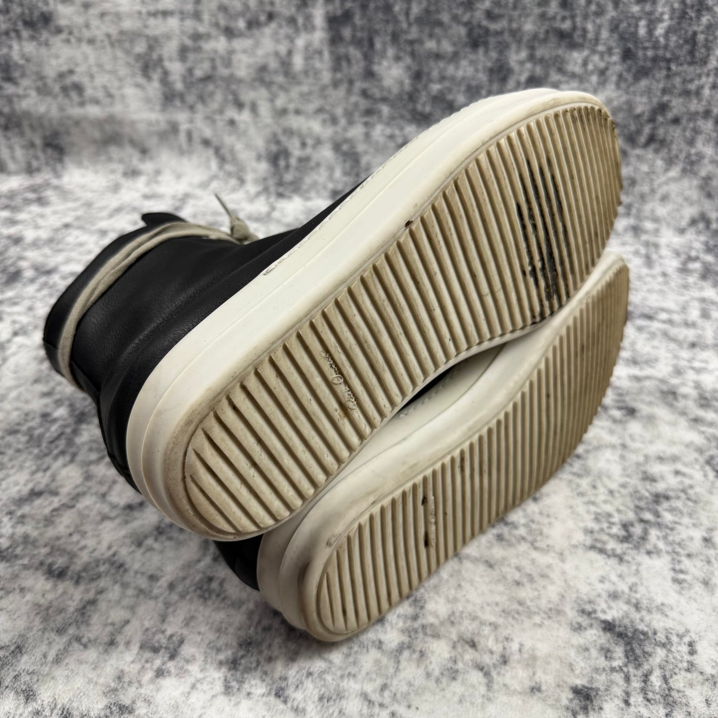 Rick Owens Mainline Leather ‘Black’ Ramones
