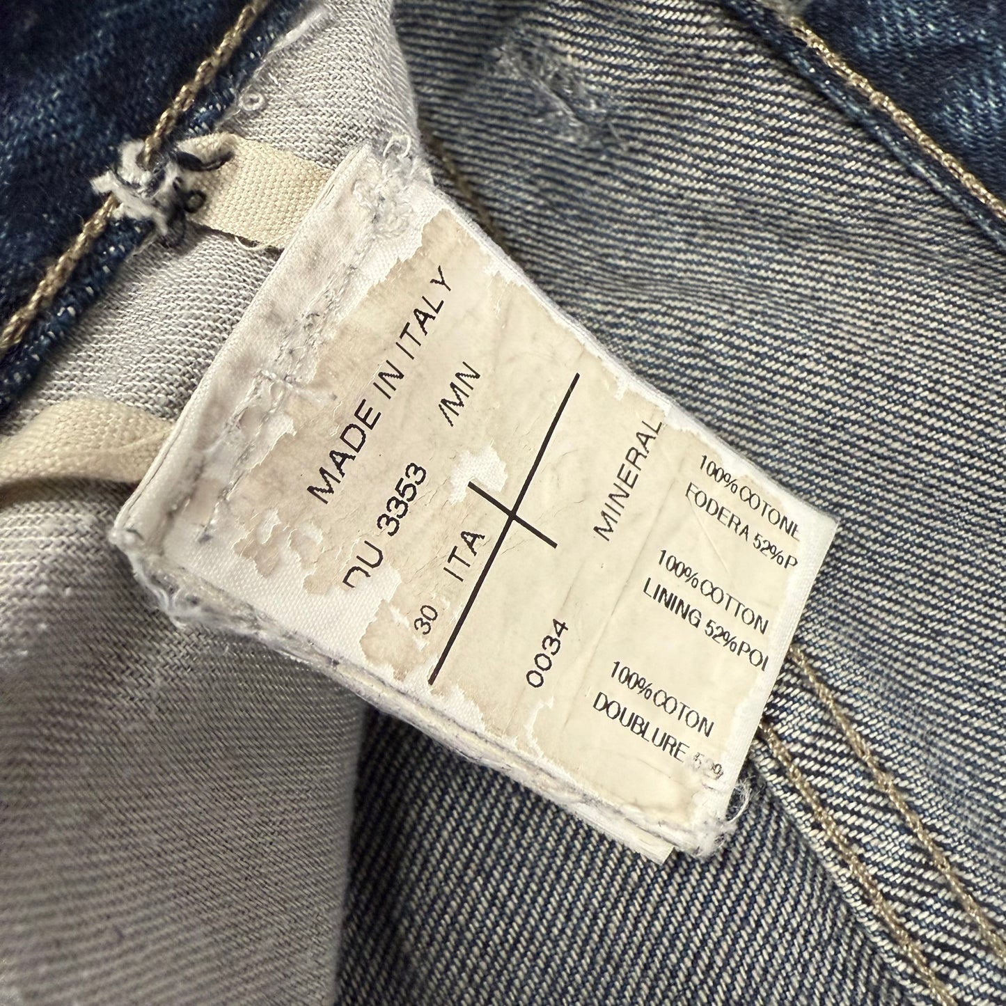 Rick Owens DRKSHDW Detroit Cut Jeans - Mineral