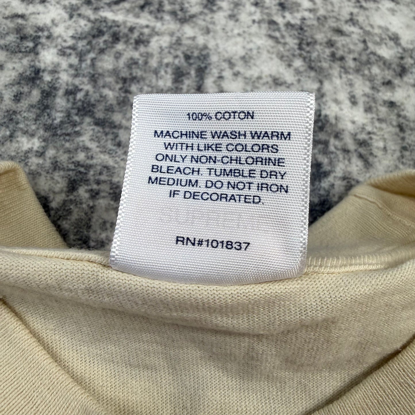 Supreme SS19 Original Sin ‘Beige’ T-Shirt