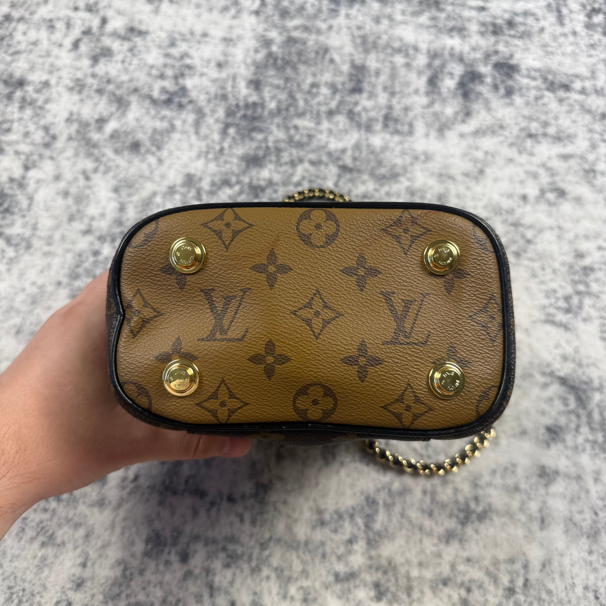 Louis Vuitton Monogram Vanity PM Chain Shoulder Bag