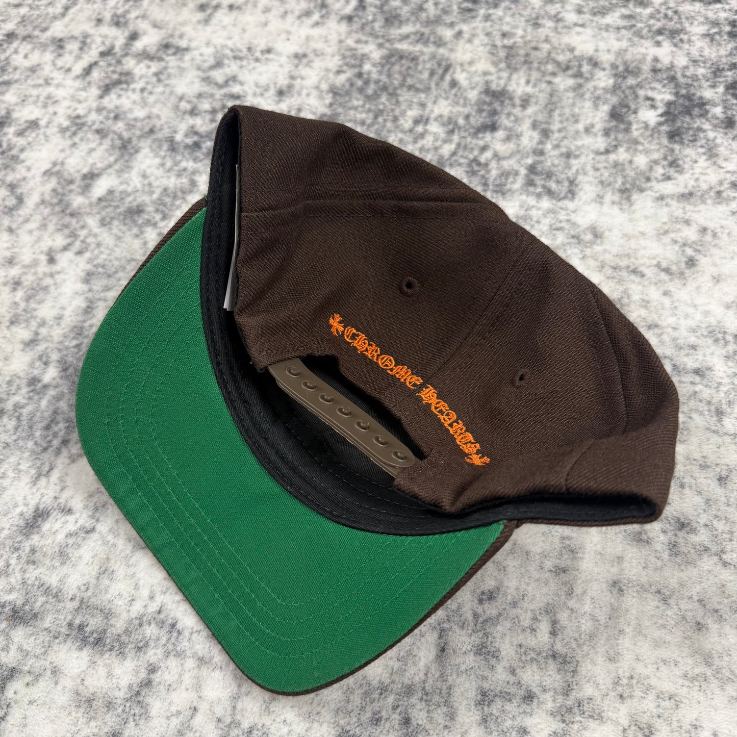 Chrome Hearts CH Logo ‘Brown’ Baseball Cap