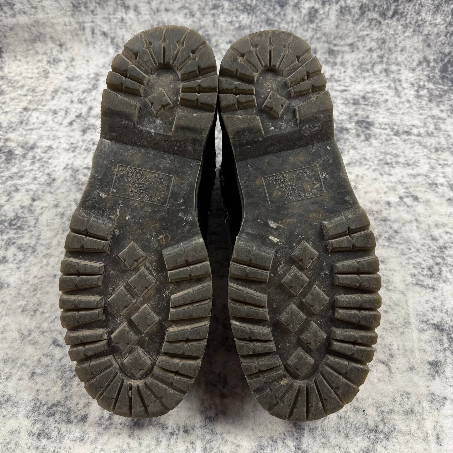 Rick Owens x Dr. Martens 1460 Quad Sole Pentagram Jumbo Lace Boots