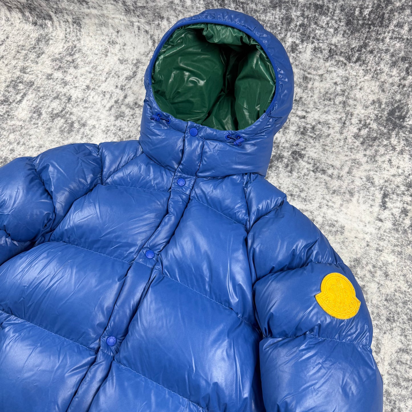 MONCLER Suginami Hooded Down ‘Blue’ Jacket
