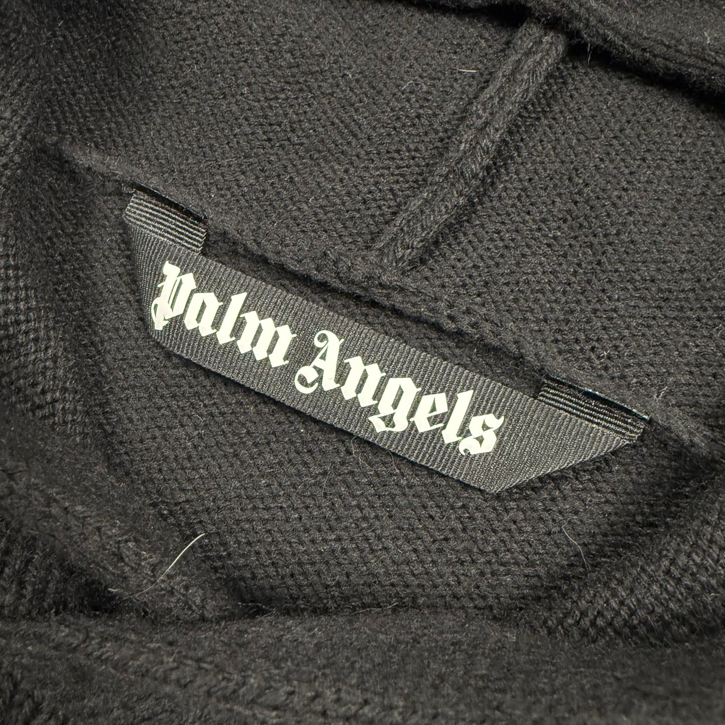 Palm Angels Monogram Knitted ‘Black’ Hoodie