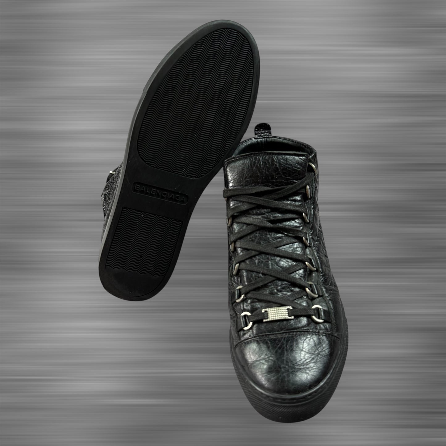Balenciaga Arena ‘Black’ Leather Shoes