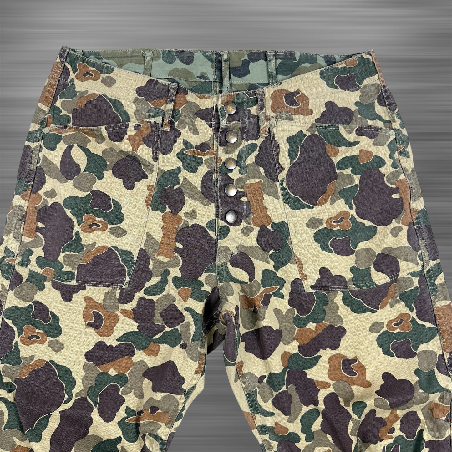 Kapital Reversible 6 Pockets Camouflage Pants