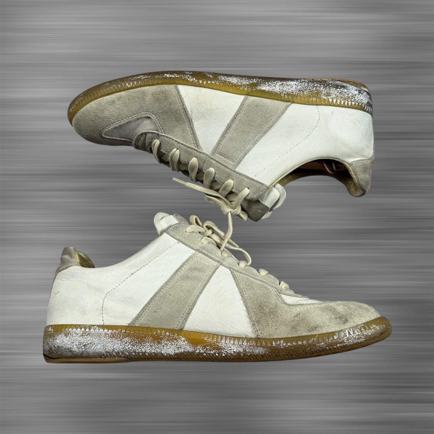 Maison Margiela GAT – White Canvas / Painted Sole