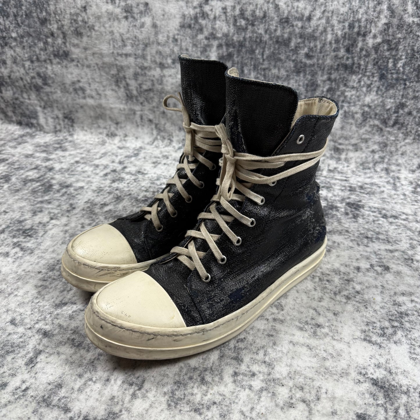 Rick Owens DRKSHDW Ramones Denim Waxed