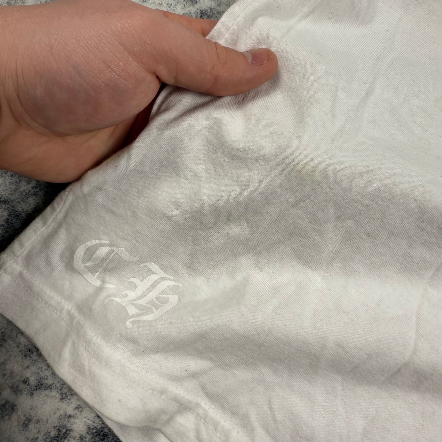Chrome Hearts Horseshoe Gradient ‘White’ T-Shirt