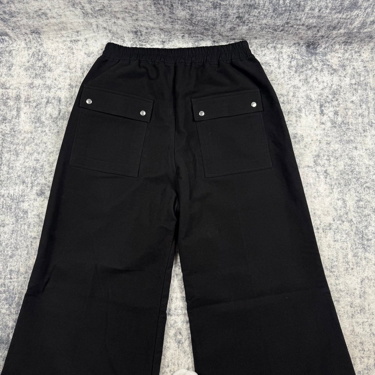 Rick Owens FW24 Porterville Wide Bela ‘Black’ Pants