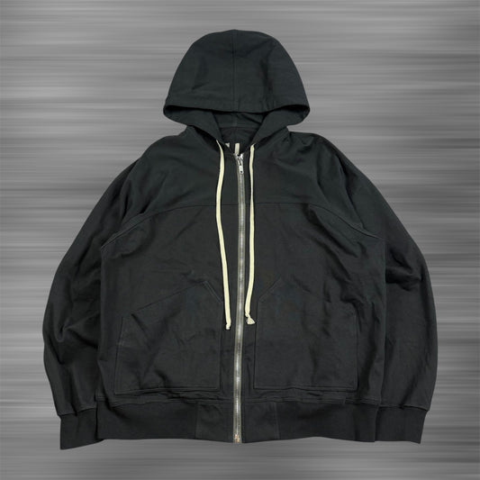 Rick Owens FW/22 Front Pockets ‘Black’ Zip Hoodie