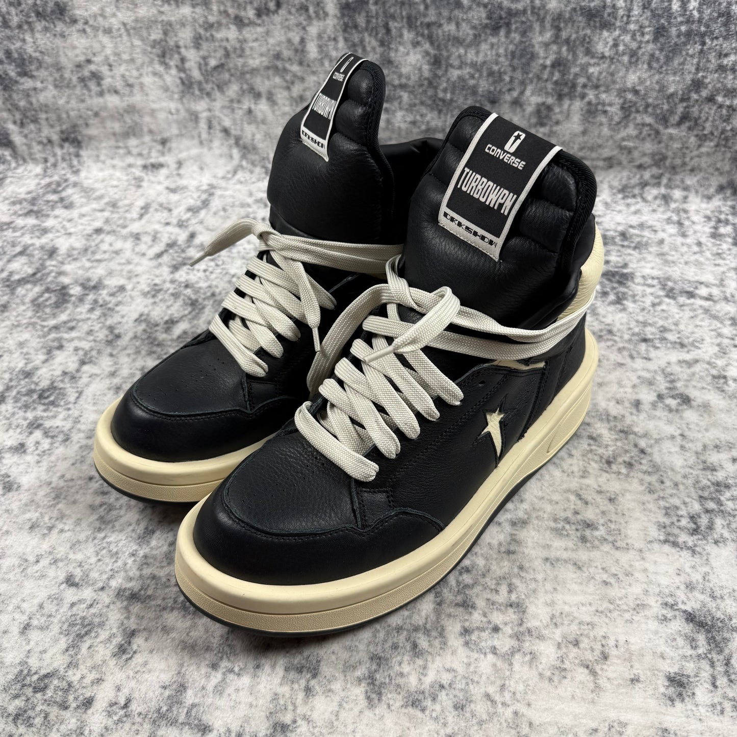 Rick Owens x Converse DRKSHDW TURBOWPN ‘Black/Milk’ Shoes
