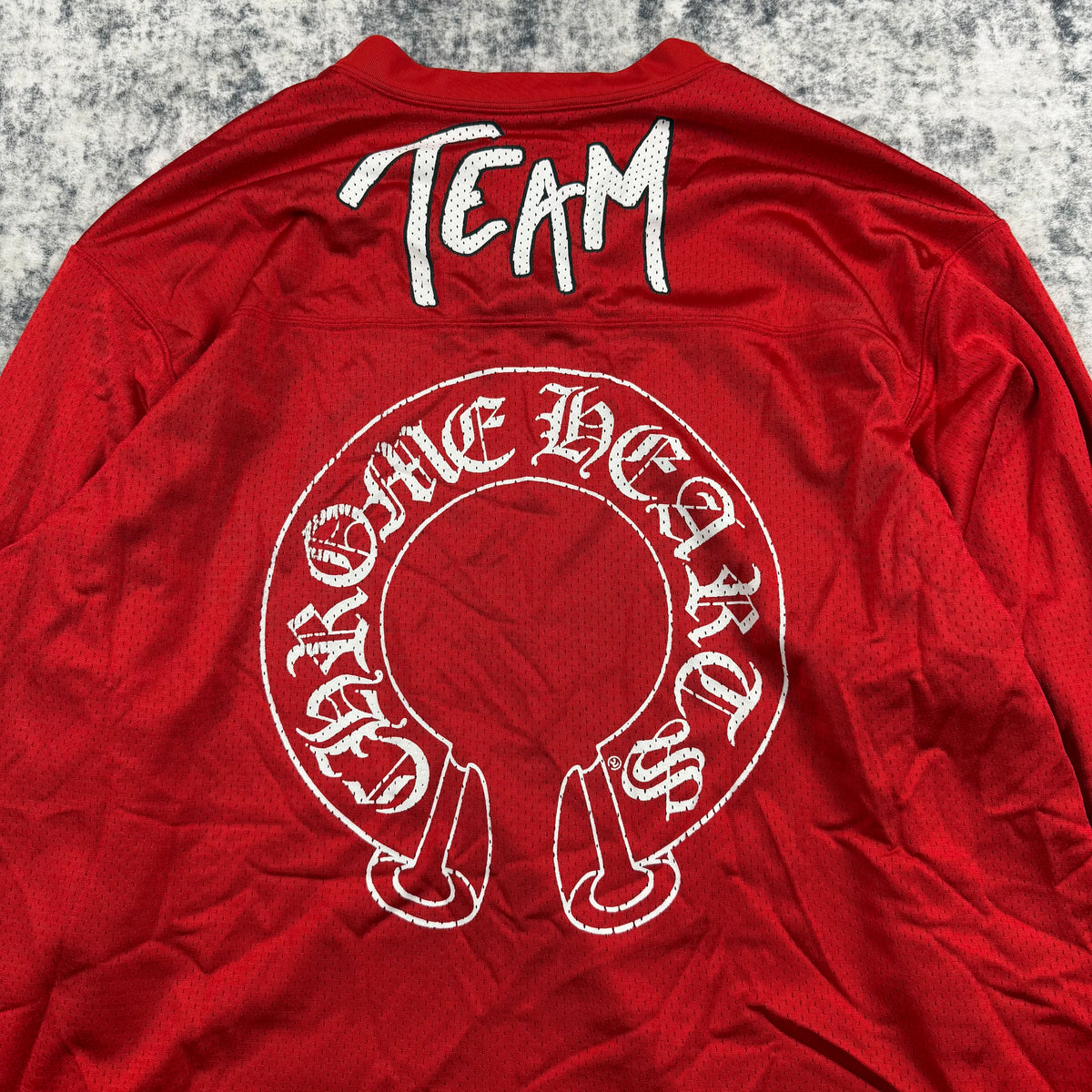Chrome Hearts x Matty Boy ‘Red’ V-Neck Hockey Jersey