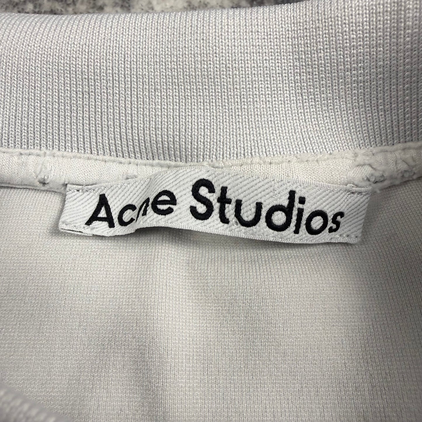 Acne Studios Logo Rib ‘White’ T-Shirt