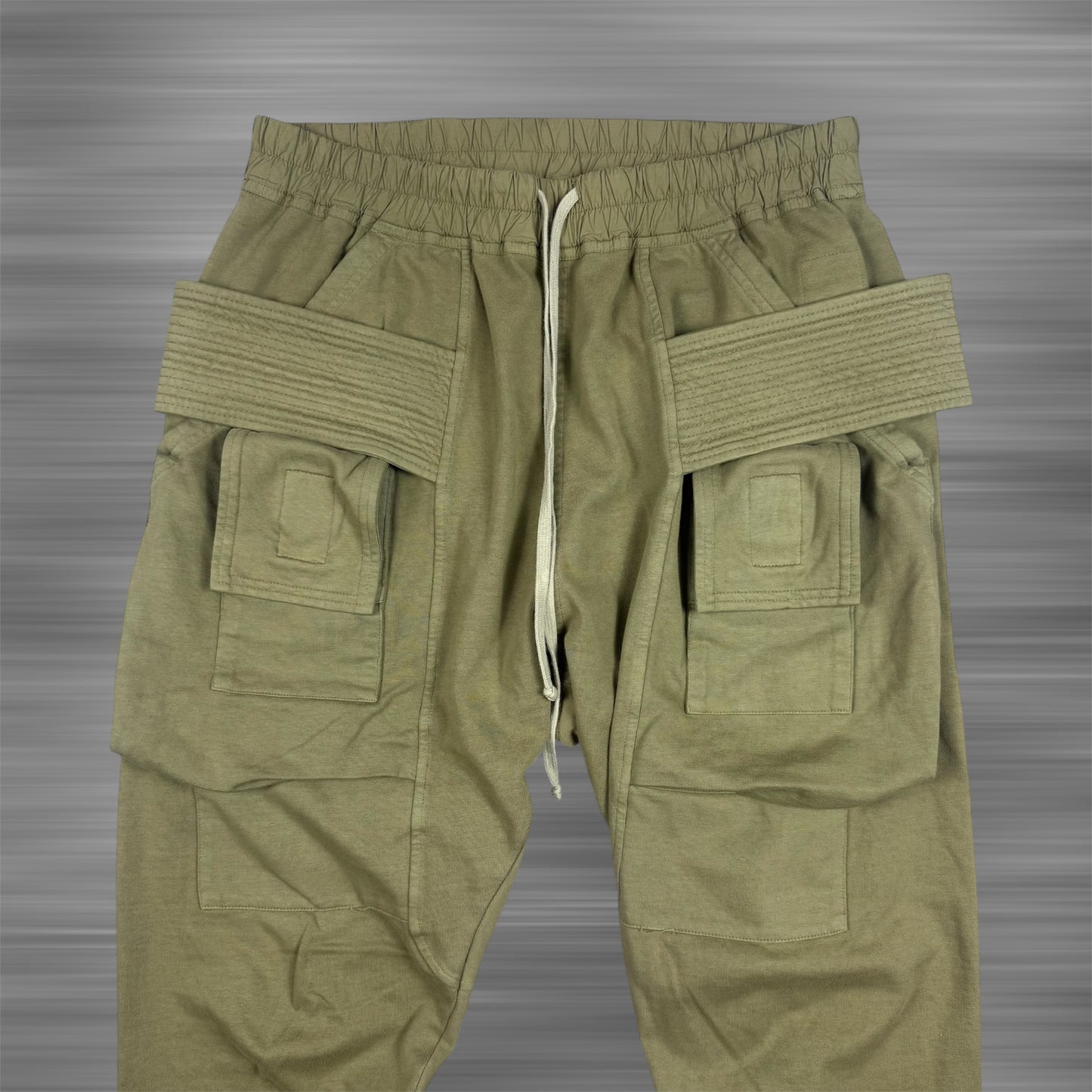 Rick Owens DRKSHDW ‘Olive’ Creatch Cargo Pants