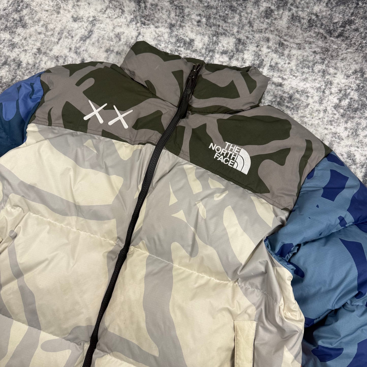 The North Face x KAWS Retro 1996 Nuptse Jacket 'Moonlight Ivory'