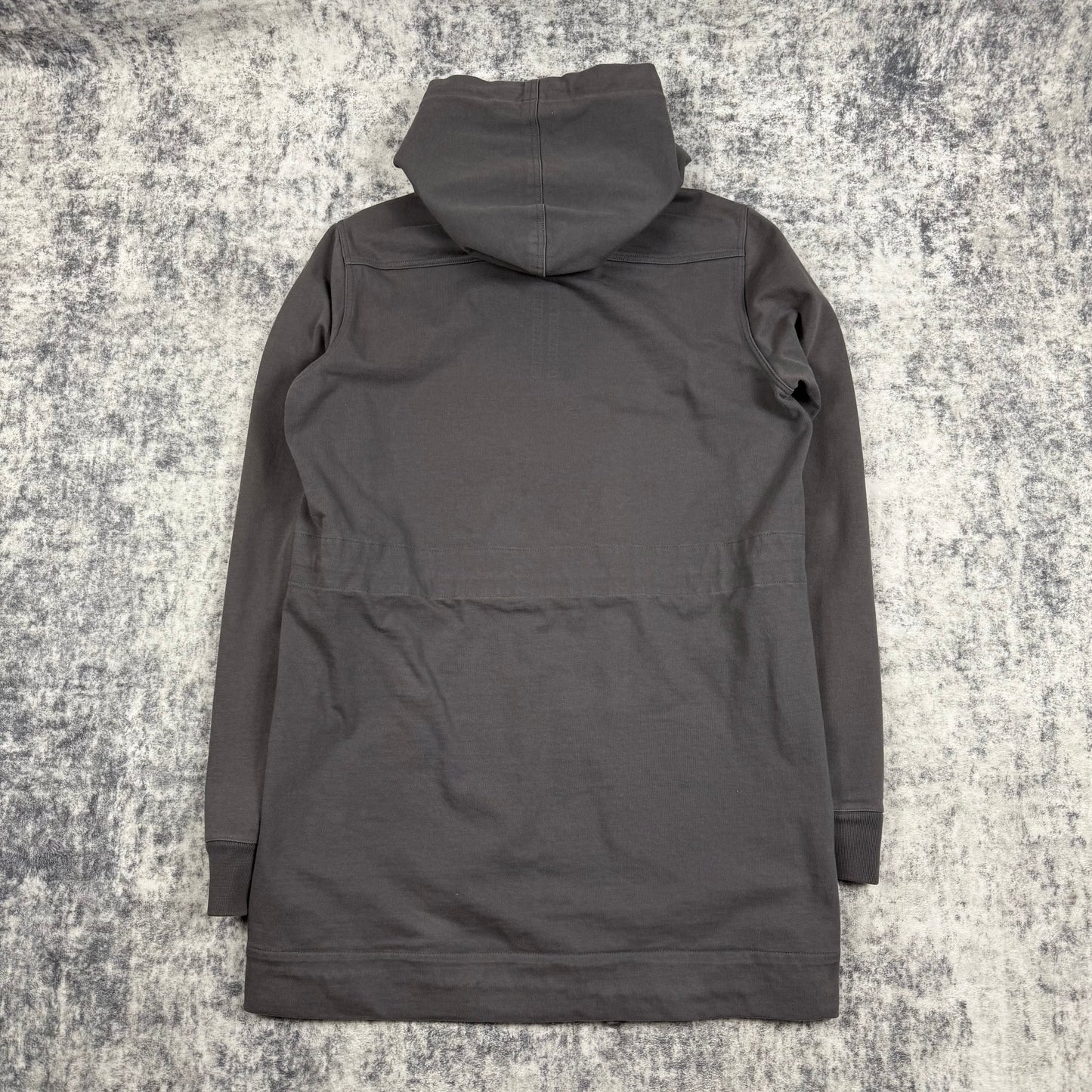 Rick Owens SS/18 Mainline Long Zip Hooded ‘Grey’ Jacket